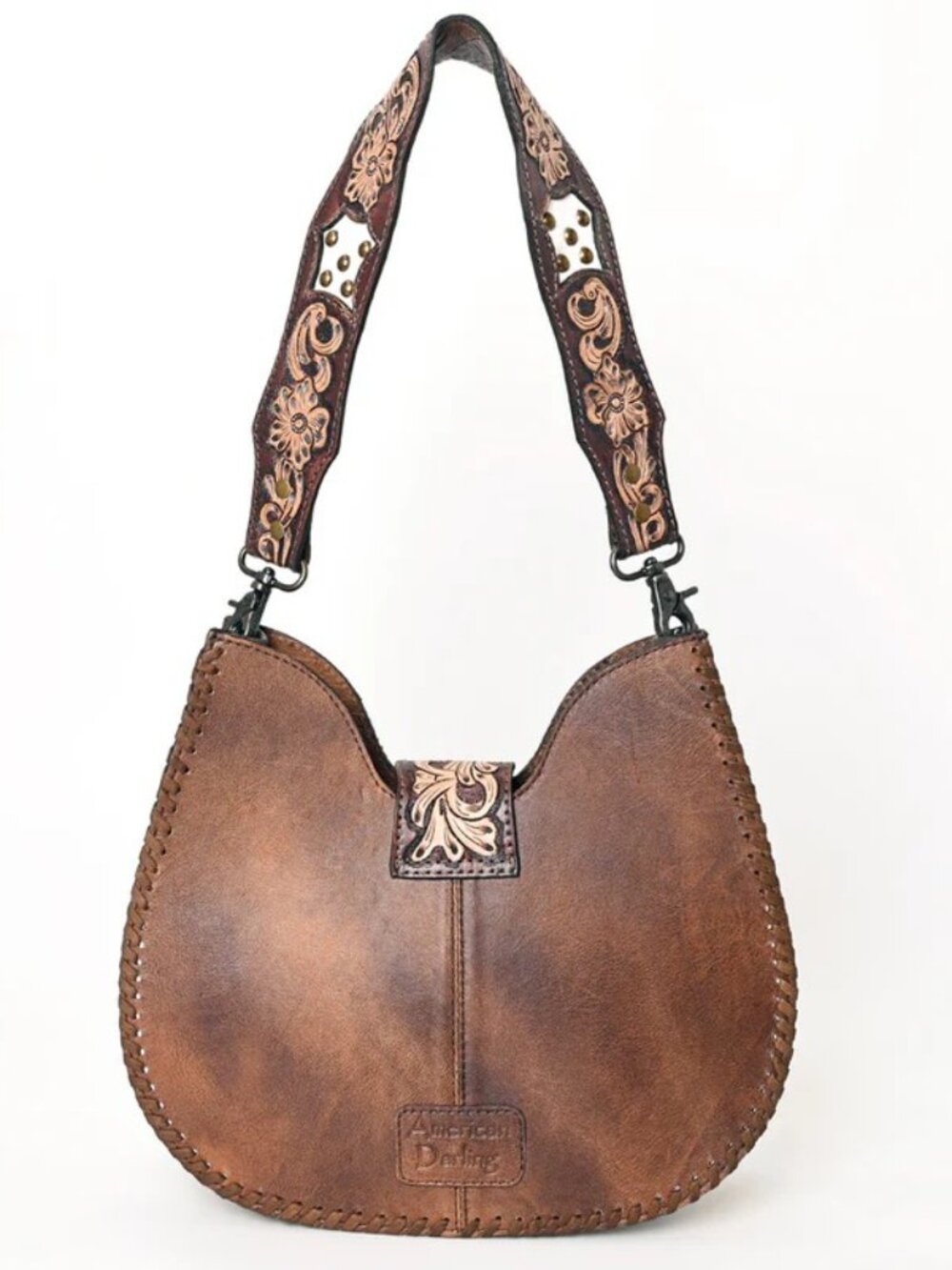 American Darling Western Leopard Hair on Hobo - Picture 3 of 4